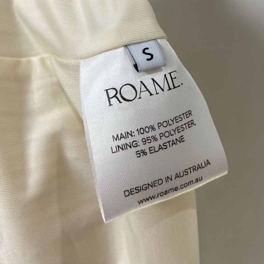 Roame Yves Skirt Ivory Sequin - Picture 9 of 9